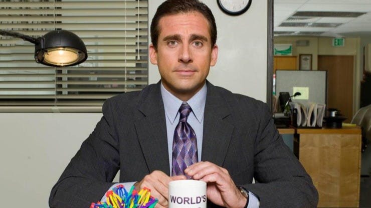 Steve Carell interpretó a Michael Scott en The Office.