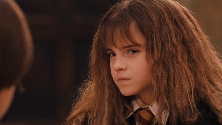 Emma Watson interpretó a Emma Watson en Harry Potter.