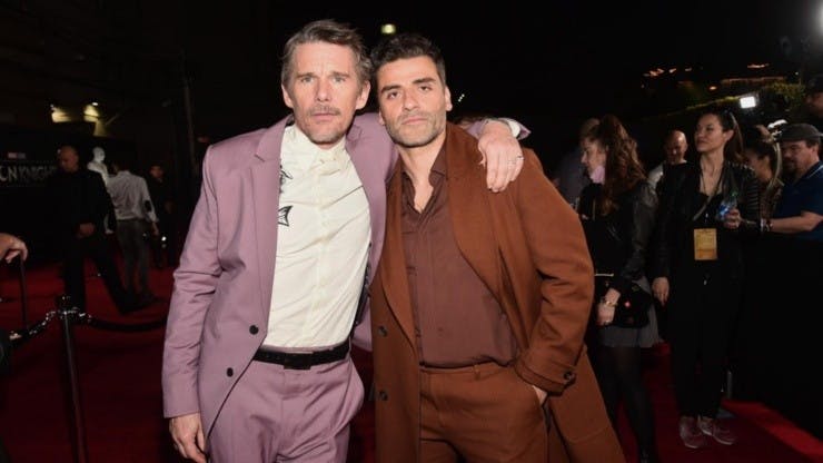 Ethan Hawke y oscar Isaac