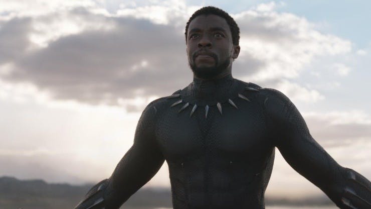 Chadwick Boseman en Black Panther