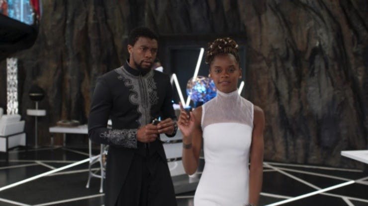 Black Panther y Shuri