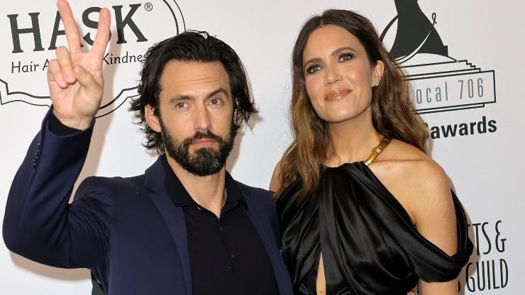 Milo Ventimiglia y Mandy Moore, protagonistas de This Is Us.