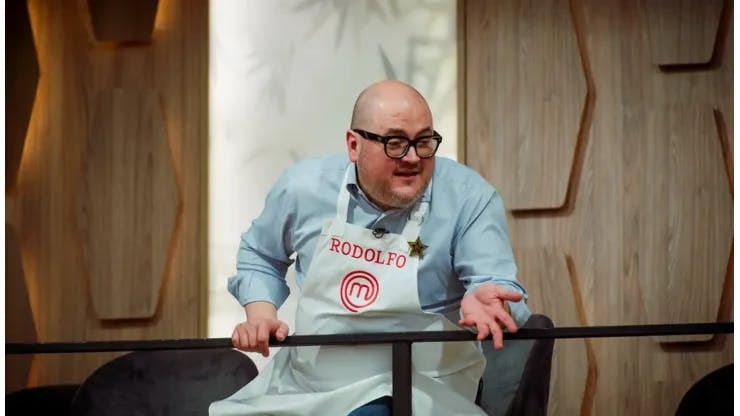 Rodolfo, ganador de MasterChef.
