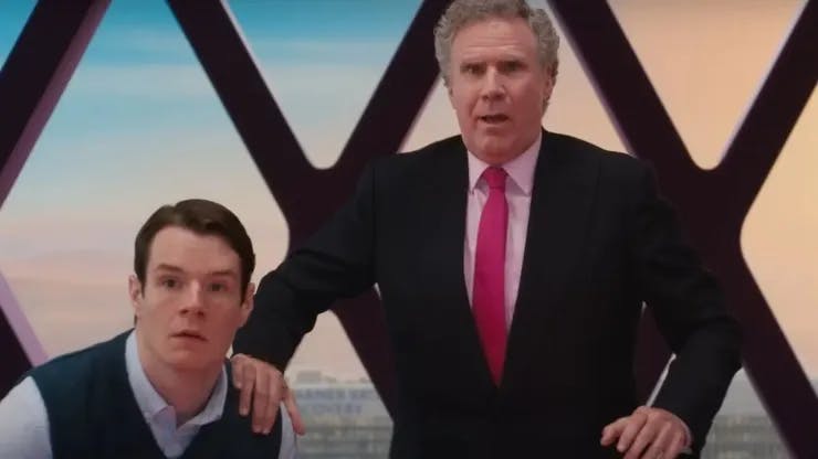 Will Ferrell también se luce en Barbie, como el presidente de Mattel.
