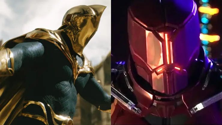 Dr. Fate en Black Adam y Carapax en Blue Beetle. Las películas que reinan las tendencias de HBO Max.
