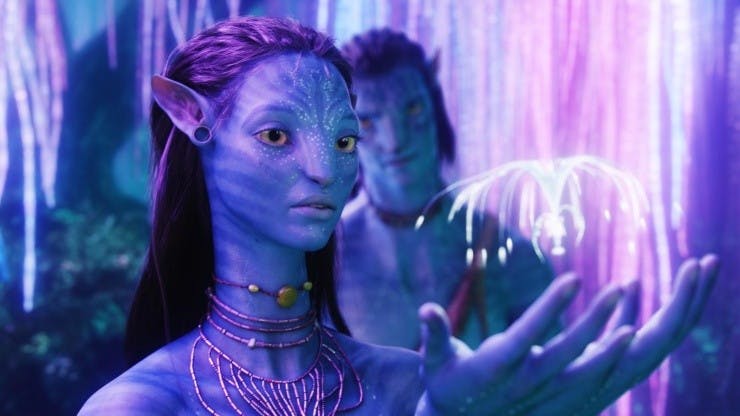 Sam Worthington y Zoe Saldaña encabezan las películas de Avatar.