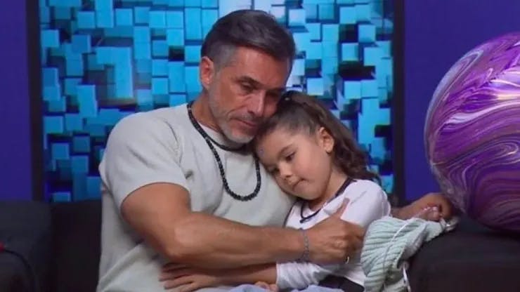 La nieta de Sergio Mayer lo sorprendió en La Casa de los Famosos México
